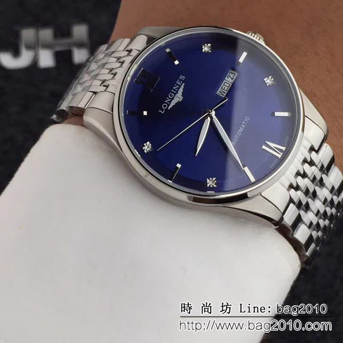 LONGINES浪琴 全自動機械 時尚男士腕表 WSS2362